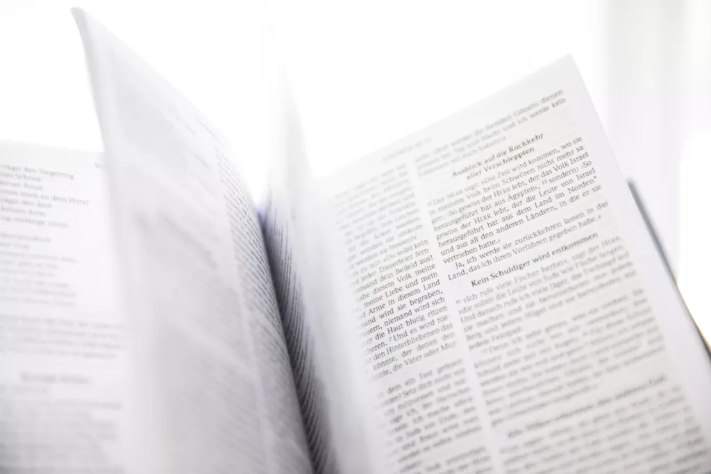open book bulletin